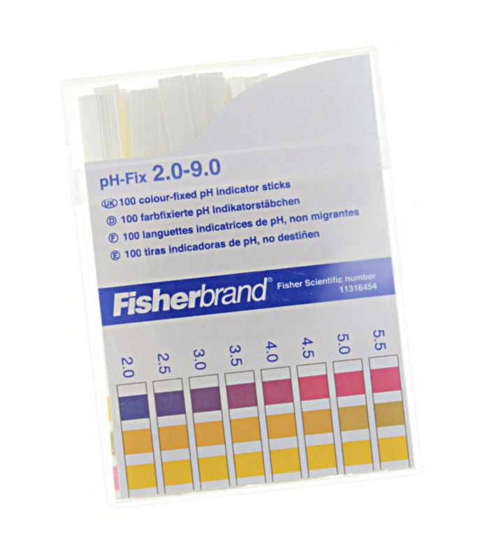 test analyse de PH avec bandelette de couleur , lecture très facile et  accessible à tous , mesure de pH basique ou acide