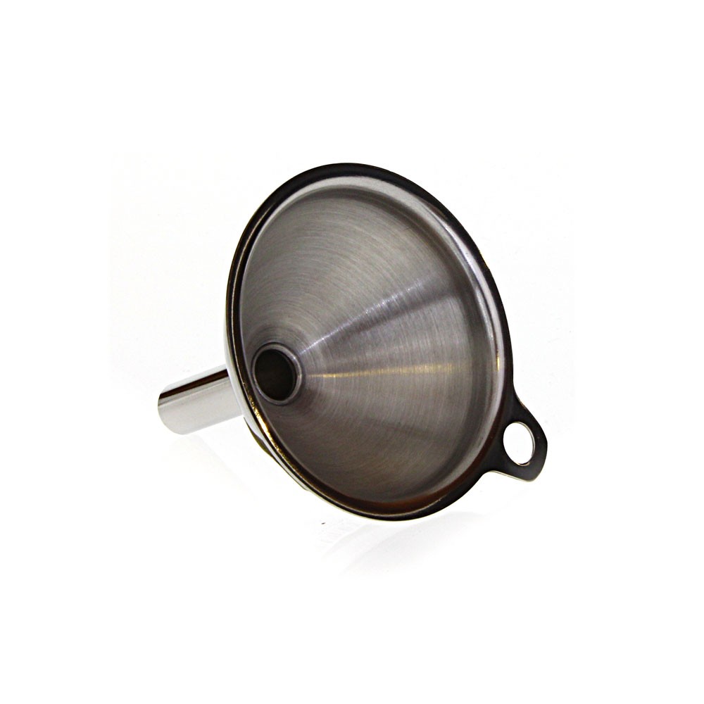 Mini-entonnoir en inox diamètre de sortie de 4 à 14 mm