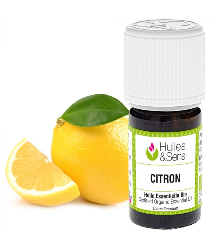 Huile Essentielle de Citron Bio - Citrus medica - Citrus Limonum