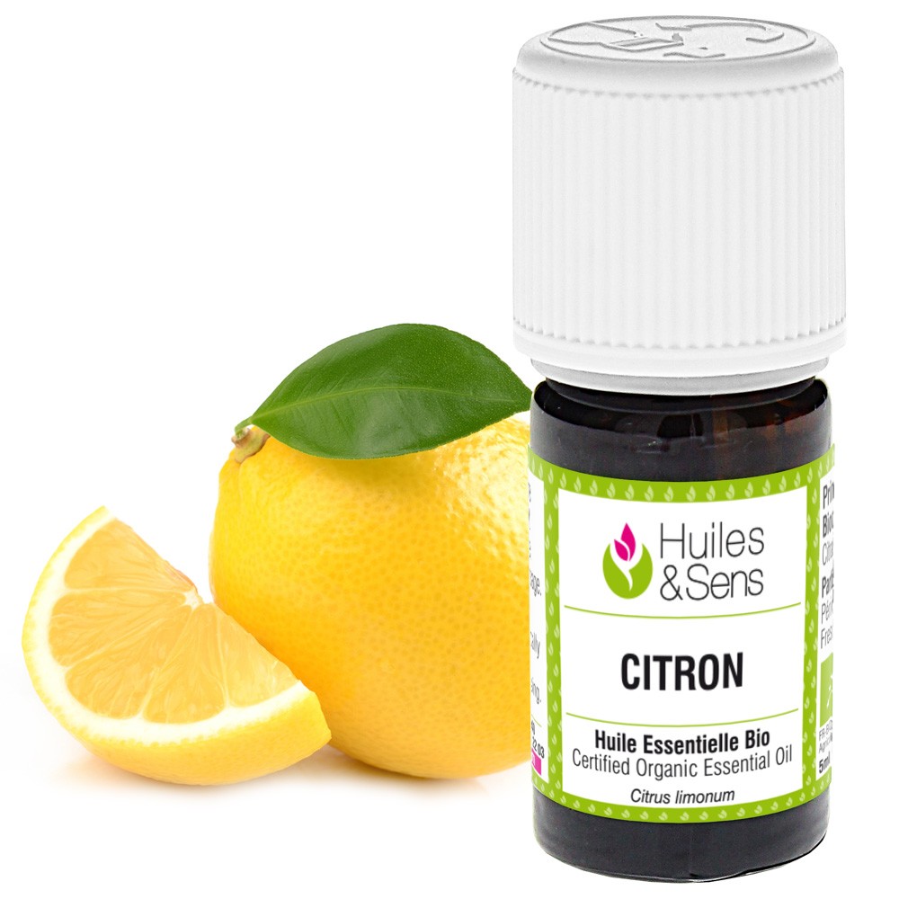 Acheter huile essentielle Citron Bio (Citrus Limonum) d'Espagne