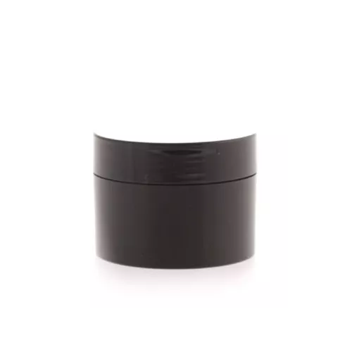 Black plastic jar 50 ml