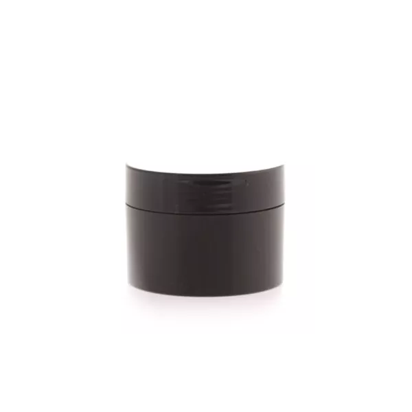 Black plastic jar 50 ml