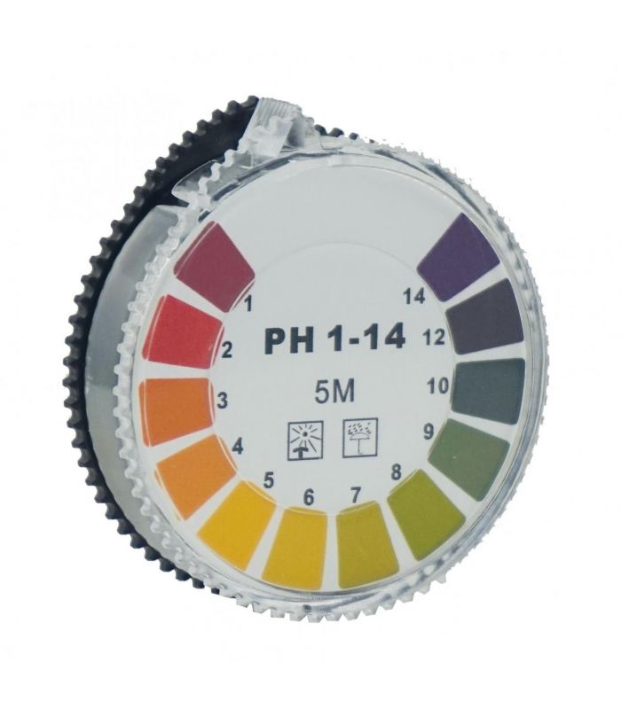 Bandelettes de mesure du pH, échelle de 0 à 6 pH, 100/pqt