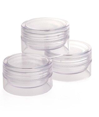 Mini pots à cuillère à soupe, plastique respectueux de l'environnement,  pigment de peinture africaine, conteneur de stockage, anti-fuite, boîte à  palette avec veds, 3ml, 5ml, 6 standardisation, bande - AliExpress