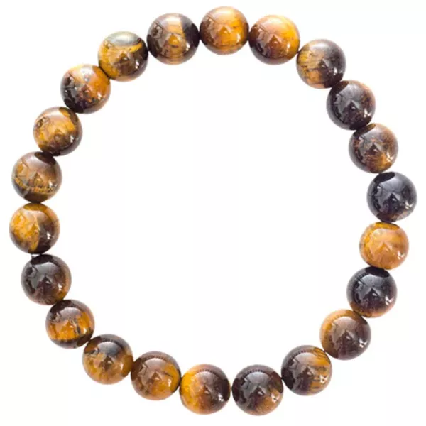 Tiger eye bracelet 8 mm