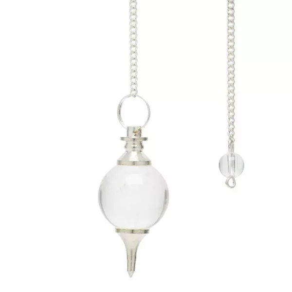 Rock Crystal Sephoroton Pendulum - Lithogtherapy